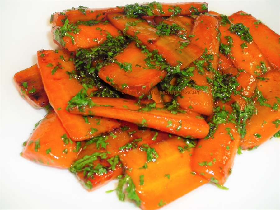 Buttery Pan-Roasted Glazed Carrots with Cider