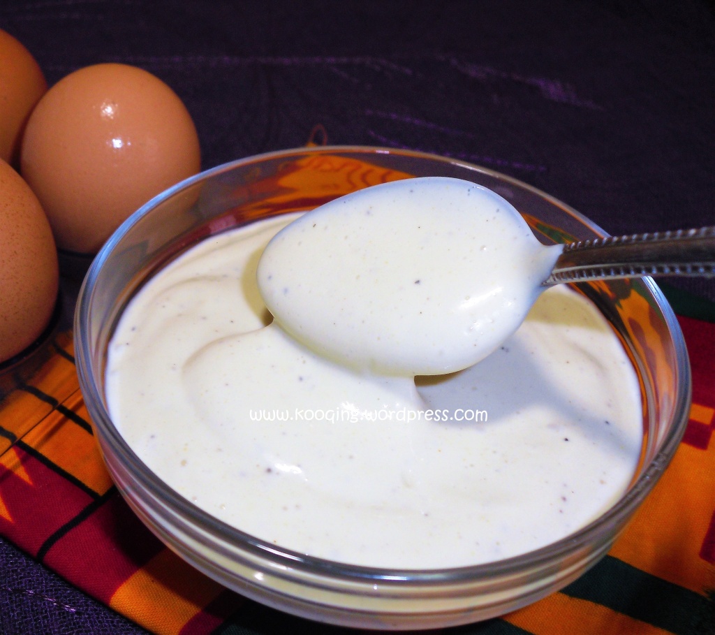 Homemade mayonnaise recipe 